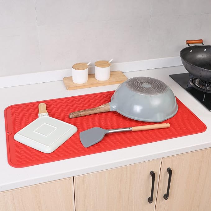 Silicone Dish Drying Mat for Multiple Usage, Easy clean, Eco-friendly, - Image 8