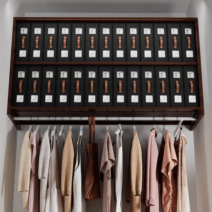 4 Pack Bed Sheet Storage Organizers- Premium Fabric Closet Organizer - Image 6