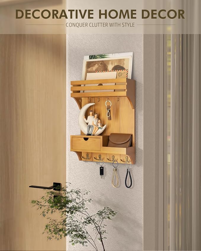 Rebee Vision Farmhouse Key Holder Wall Mount - Image 3