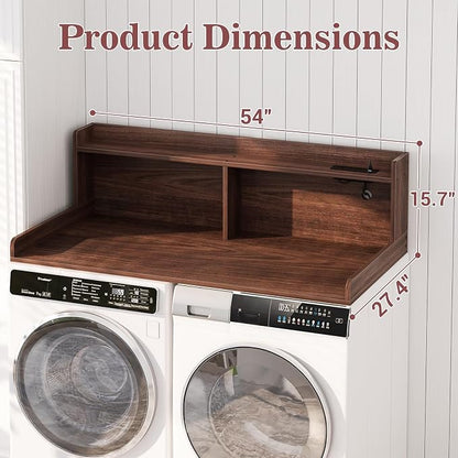 Aheaplus Washer and Dryer Countertop, 2-Tier Laundry Countertop Cover - Image 7