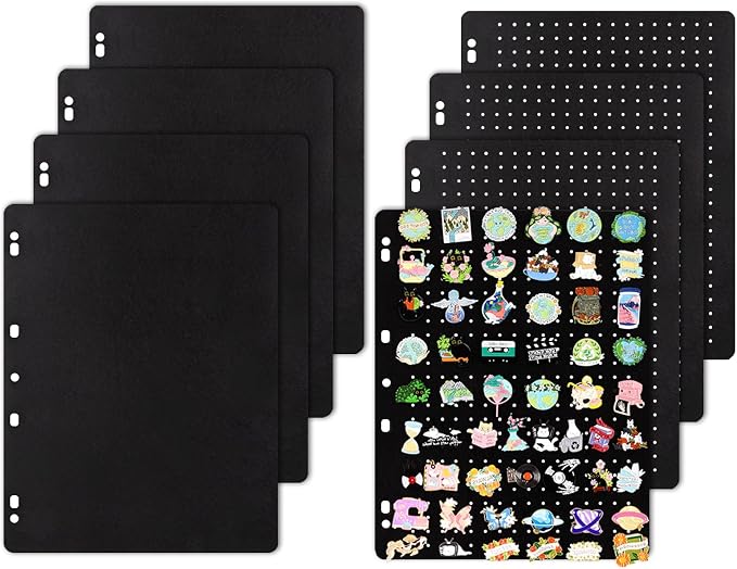 Enamel Pin Display Pages, Creative Pin Collection by Wanshui