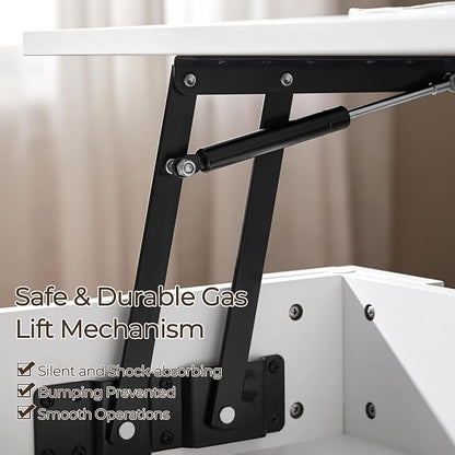 Yaheetech Lift Top Coffee Table - Image 5