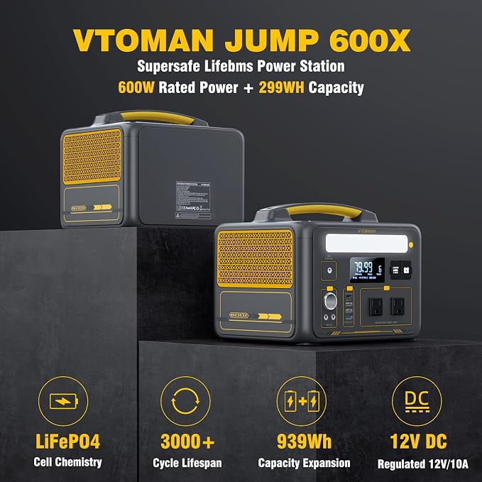 VTOMAN Jump 600X Portable Power Station - Image 2