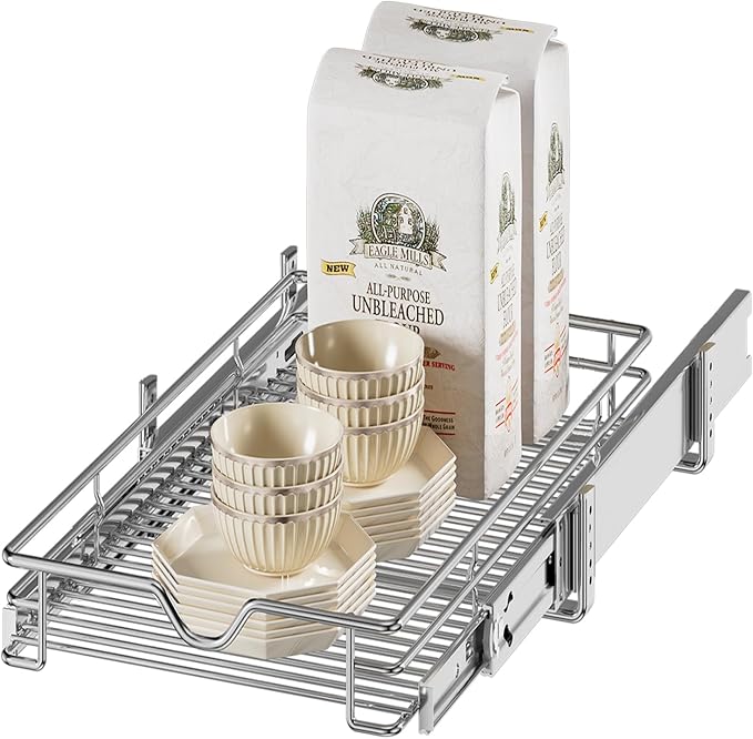 DINDON Pull Out Cabinet Organizer, Pull Out Drawers by DINDON