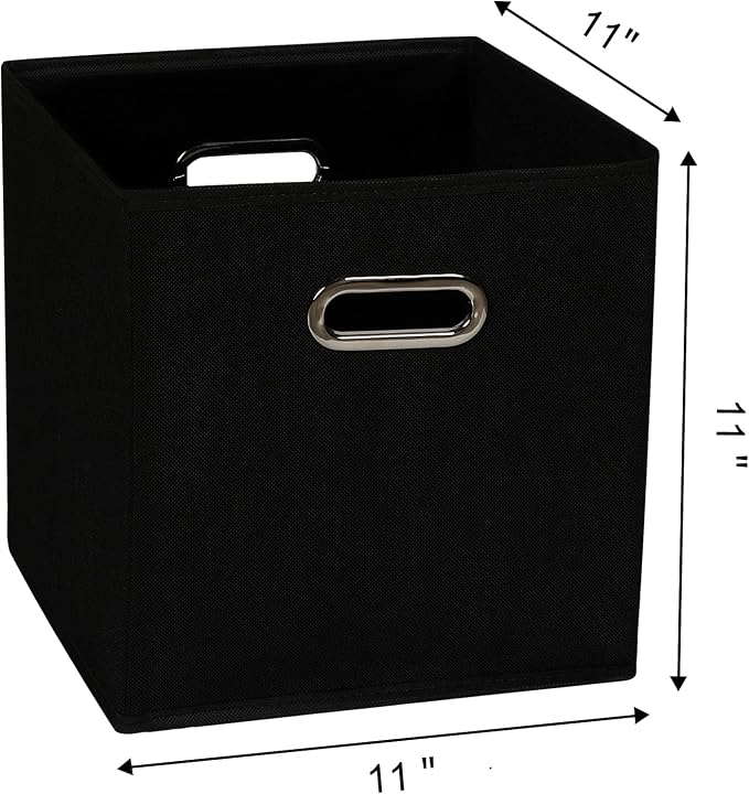 Fabric Cloth Storage Bins, Fabric Cube Organizer - Image 2