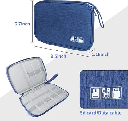 Lcsmaokin Electronics Travel Organizer, Portable Waterproof Electronic Travel - Image 5
