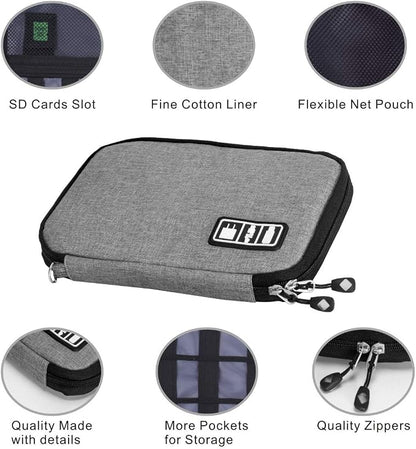 Travel Cable Organizer Bag Waterproof Portable Electronic Accessories Organizer - Image 7