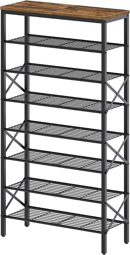 YATINEY 8 Tier Shoe Rack, Shoe Storage Organizer, Large Capacity Shoe Shelf by Yatiney