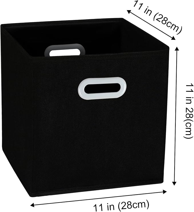 Fabric Cloth Storage Bins, Cube Organizer - Image 2