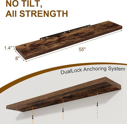 Fun Memories 55 Inch Floating Shelves - Image 3