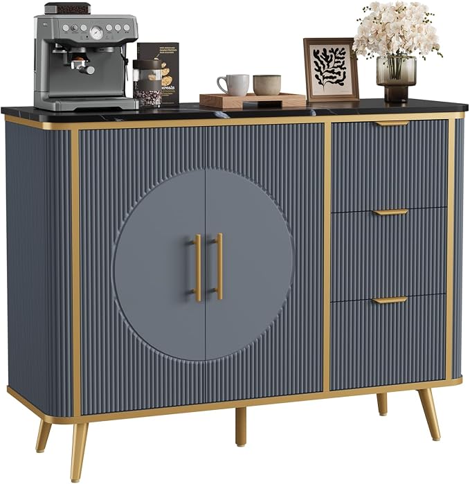 47.3" Modern Buffet Cabinet - Image 3