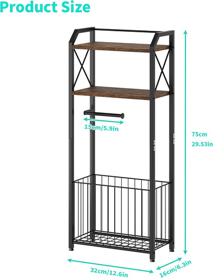 HapiRm Freestanding Toilet Paper Holder - Image 2