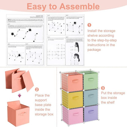Leinuosen 6 Cube Storage Organizer - Image 3