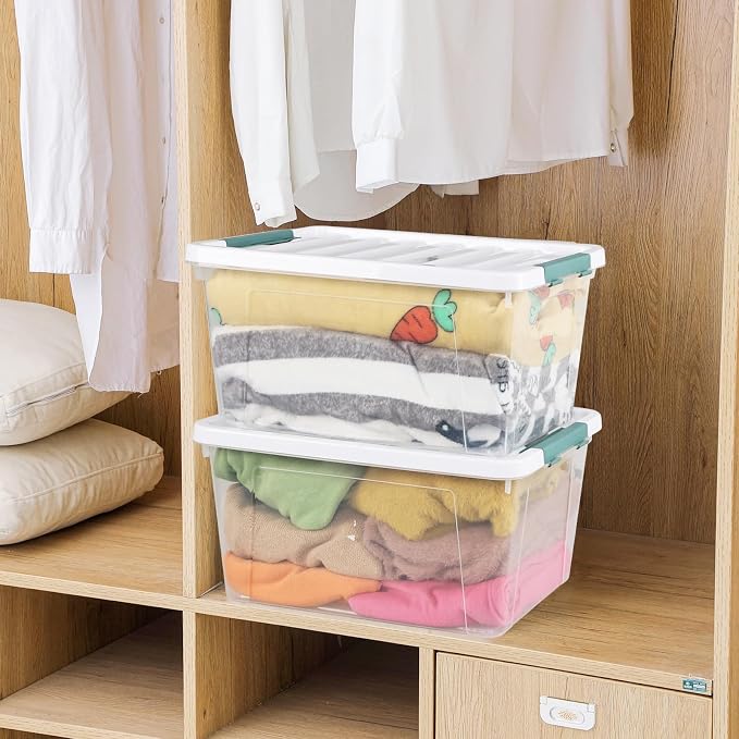 6 Pack 35 Quarts Large Storage Bin - Image 7