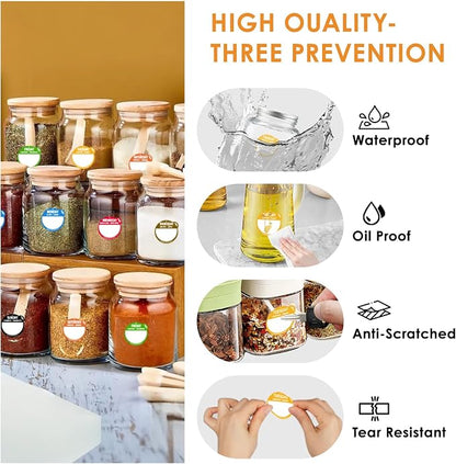 7000 Pcs 1 Inch Risepekt Removable Day Dots Food Labels 【English Español - Image 3