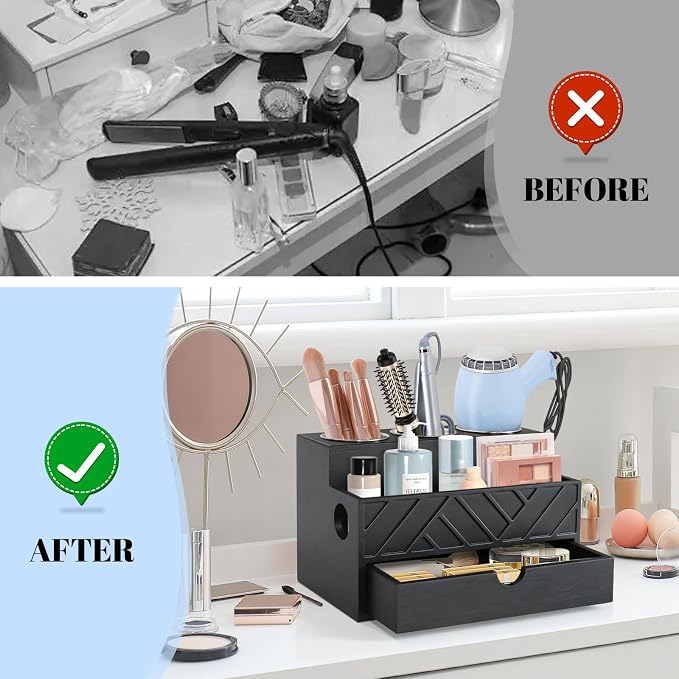 Hair Tool Organizer, Hair Dryer Holder - Image 5