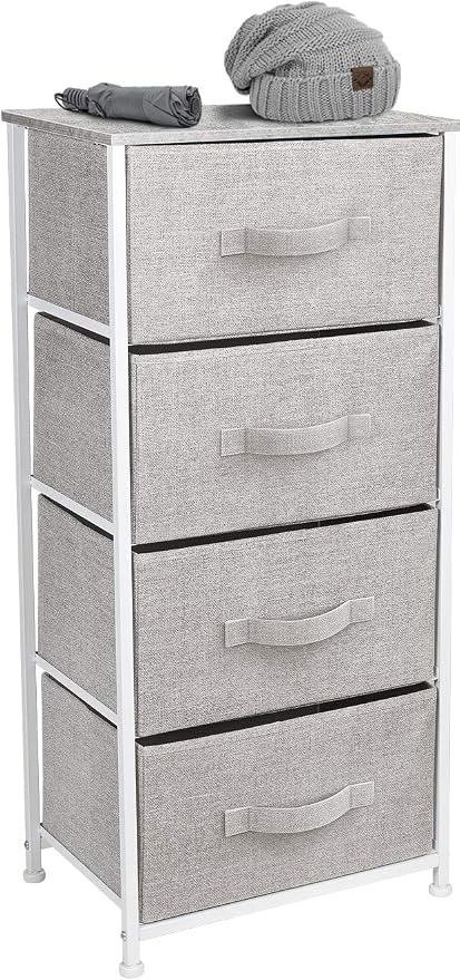 Sorbus Nightstand with 4 Drawers - Image 5