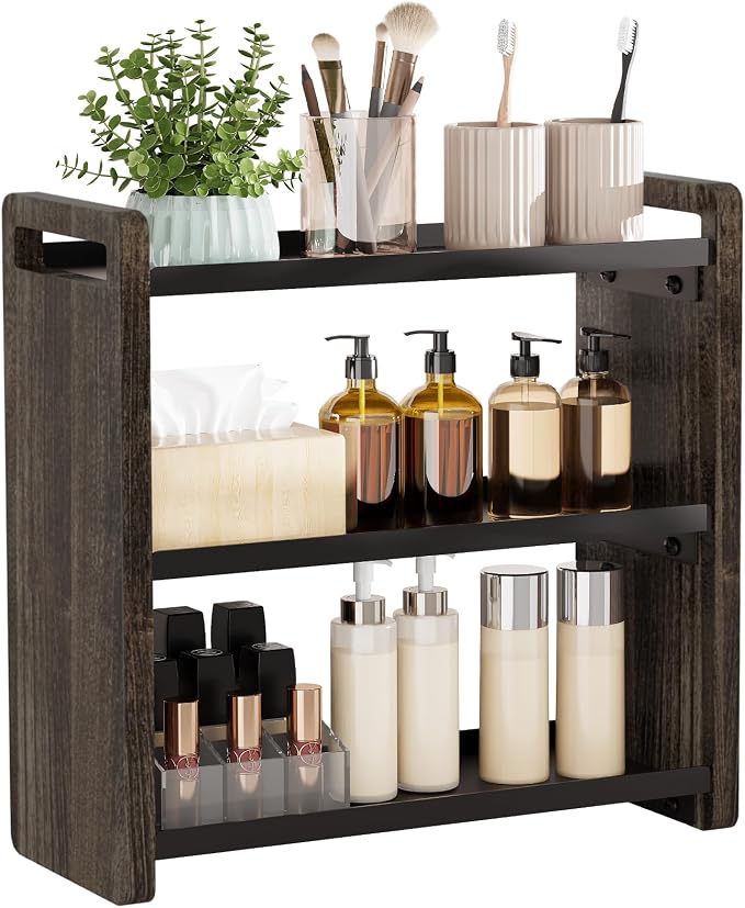 Bathroom Counter Organizer, Bathroom Sink Organizer, Vanity Shelf | Bathroom by UJQSUN