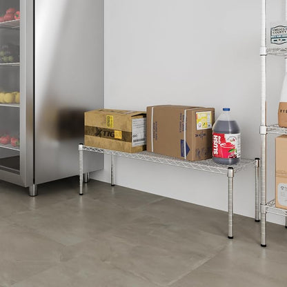 14" Deep x 48" Wide x 14" Height Wire Shelving Kit | 1-Tier | NSF Commercial - Image 6
