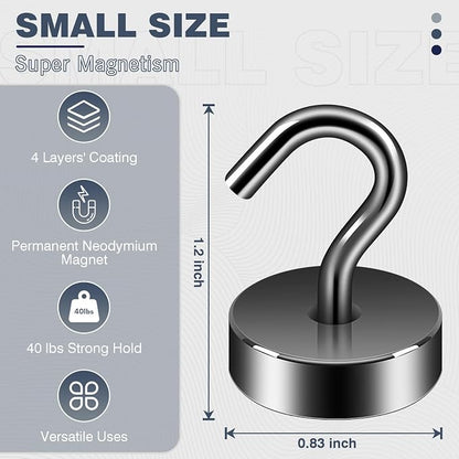 Neosmuk Magnetic Hooks Steel Tube Design - Image 6