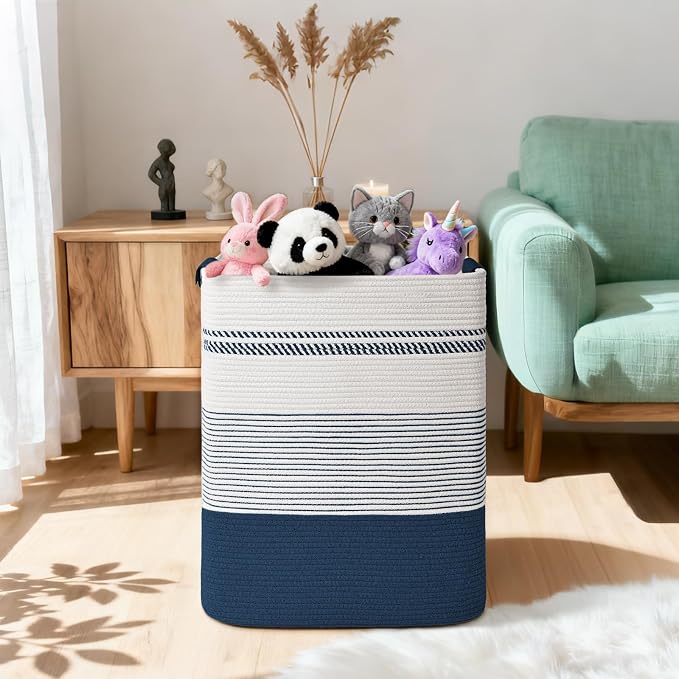 Laundry Hamper, 85L Tall Laundry Basket - Image 7