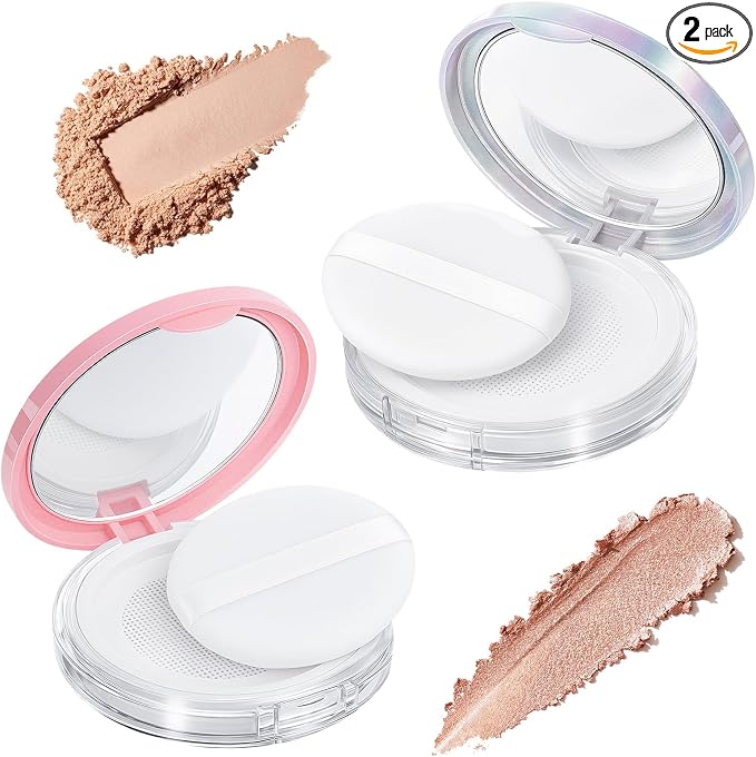 Tokusatsu 2-Pack Refillable Loose Powder Container by Unknown