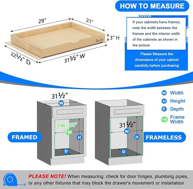 WelFurGeer Soft Close Pull Out Drawers - Image 5