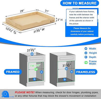 WelFurGeer Soft Close Pull Out Drawers - Image 5