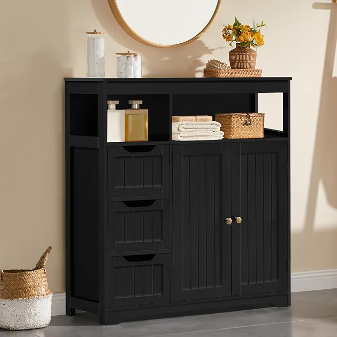 Yaheetech Small Bathroom Storage Cabinet - Image 2