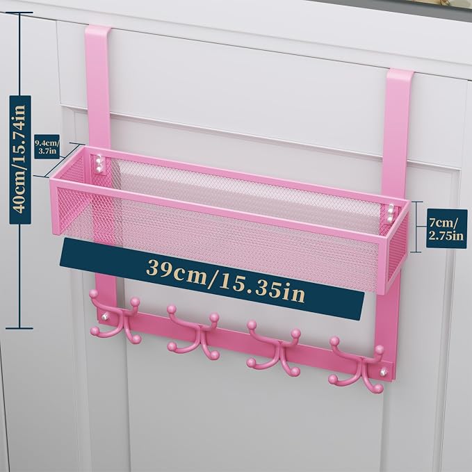 Consumest Over The Door Hooks Organizer - Image 7