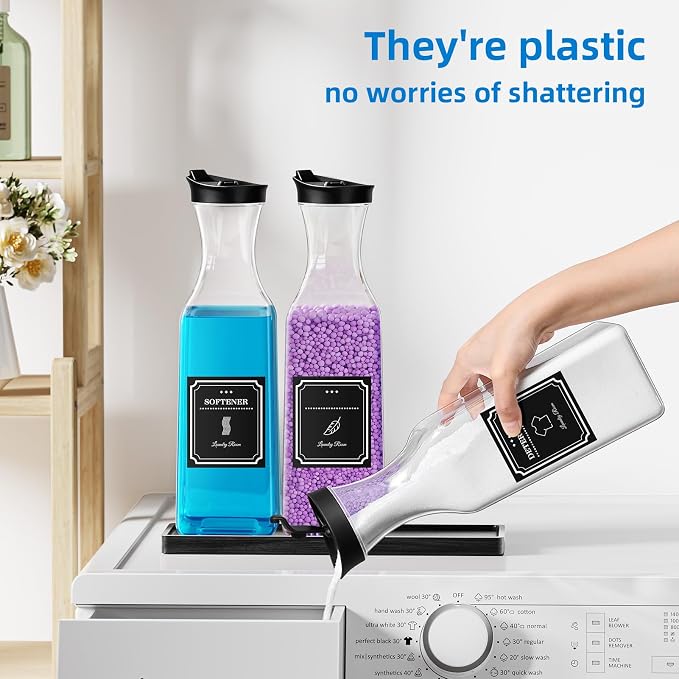 Laundry Detergent Dispenser, 54OZ Laundry Soap Dispenser, Liquid Laundry - Image 3