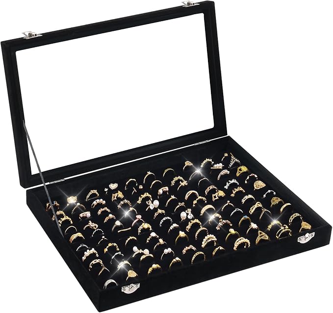 Ring Organizer for Jewelry, Ring Holder Box by Jenseits