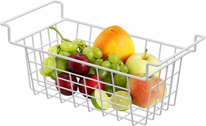 Chest Freezer Organizer Bins, Deep Freezer Basket Storage Wire Metal Hanging - Image 6