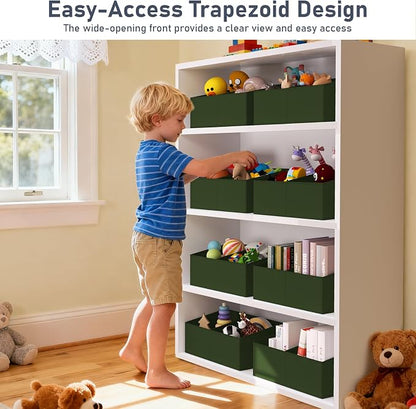 DIMJ Large Closet Shelf Organizer Bins 8 Packs - Image 7