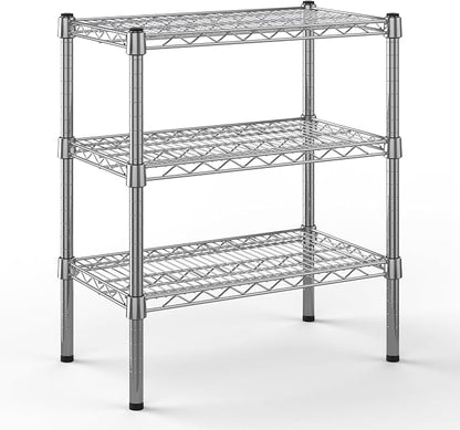 14" Deep x 24" Wide x 27" Height Wire Shelving Kit | 3-Tier | NSF Commercial by Regal+Altair