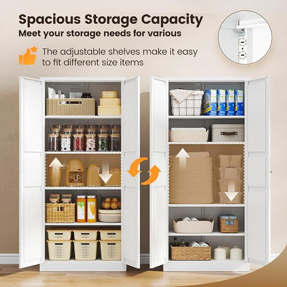 Yizosh Metal Storage Cabinet - Image 5