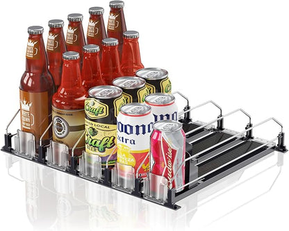 Drink Organizer for Fridge, 12oz 16oz 20oz by LOVEFORBETTERLIFE