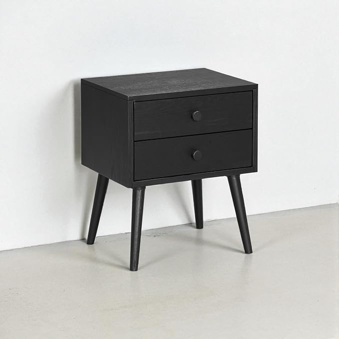 NTC Lux Nightstand with 2 Drawers, Featuring Adaptable Design, 150 lbs Load - Image 8