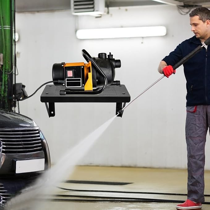 Heavy Duty Metal Pressure Washer Shelf, Garage pressure washer shelf, Power - Image 2