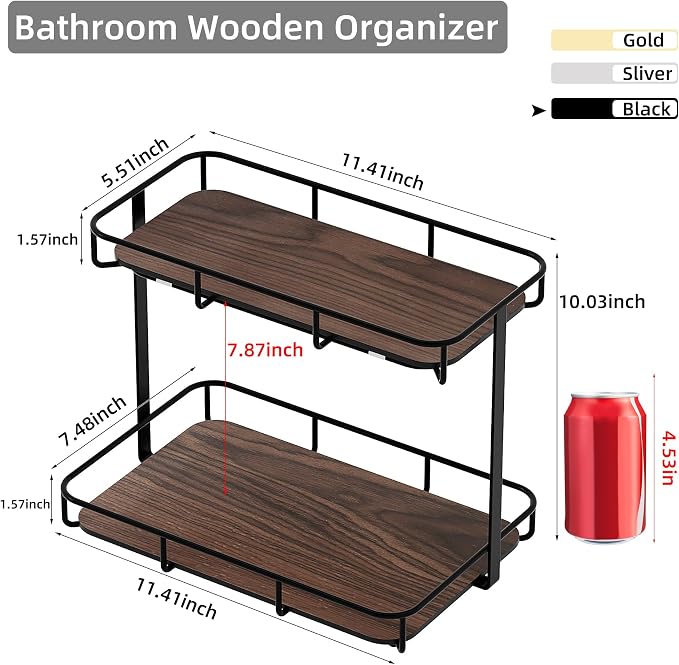Bathroom Organizer Countertop Perfume Organizer Makeup Organizer Cosmetics - Image 3