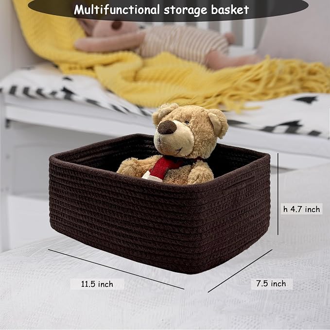 COMFY-HOMI 11.5"x7.5"x4.7" Storage Baskets - Image 3