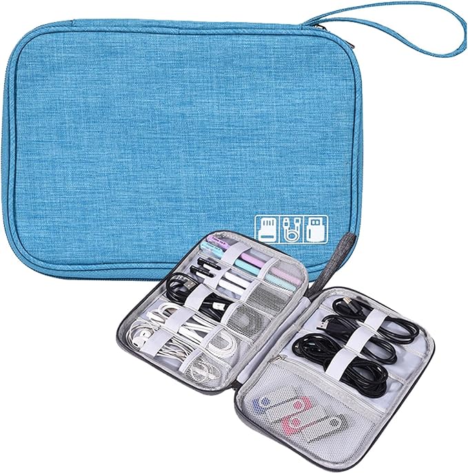Organizer Case Small Electronic Devices USB Charger Accessories Mouse Phone by AYANICA