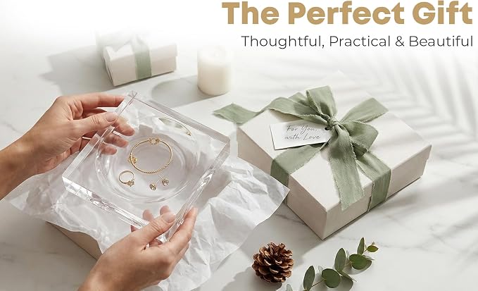 Clear Acrylic Catchall Tray - Image 7