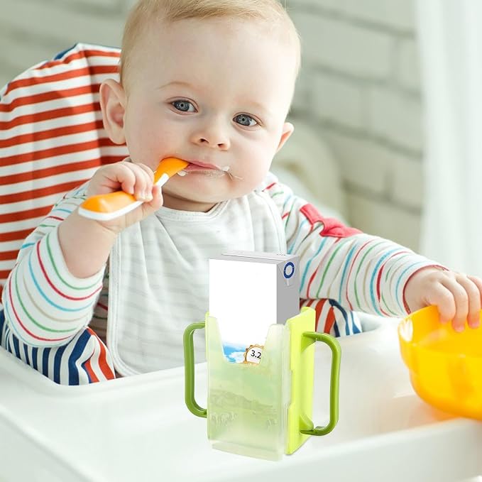 Milk Carton Holder Folding, Spill Proof, Telescopic | No Squeeze - Image 2