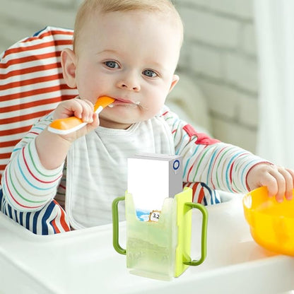 Milk Carton Holder Folding, Spill Proof, Telescopic | No Squeeze - Image 2