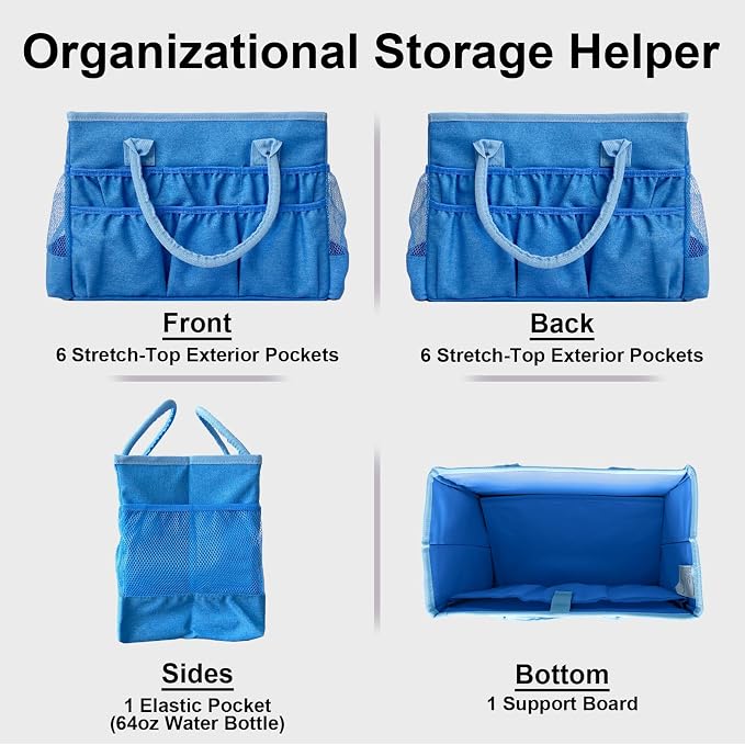 Cupohus Water-Resistant Art Organizer Tote Bag - Image 5