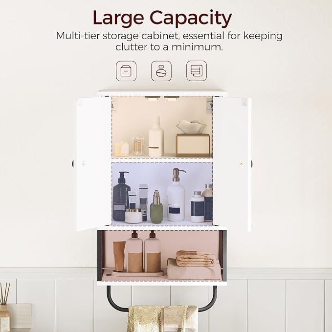 MAHANCRIS Bathroom Wall Cabinet - Image 4