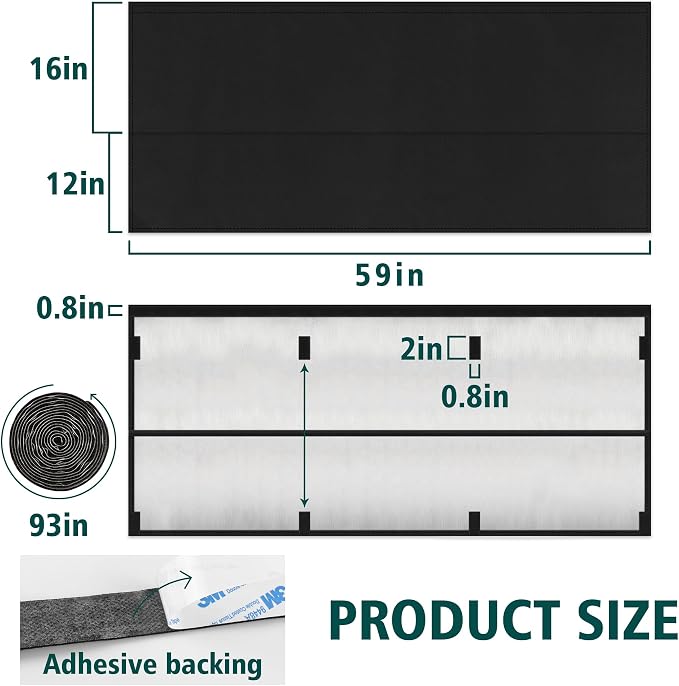 60" Under Desk Privacy Panel - Image 2