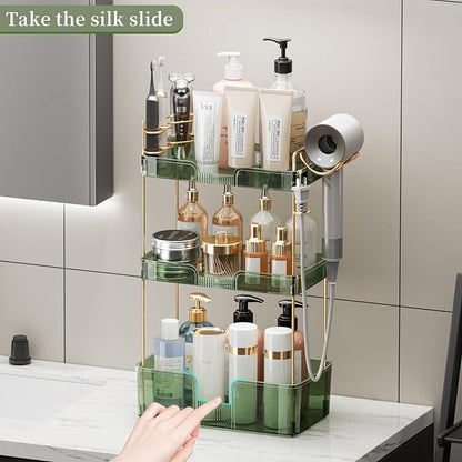 YCIA&DONE Bathroom Counter Organizer, Large Makeup Organizer Countertop - Image 5
