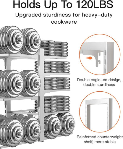 ORDORA Pots and Pans Organizer Rack - Image 6